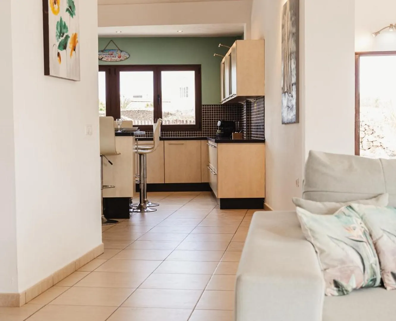 Villa Buena Vista With Heated Indoor Pool In El Roque Ла-Олива
