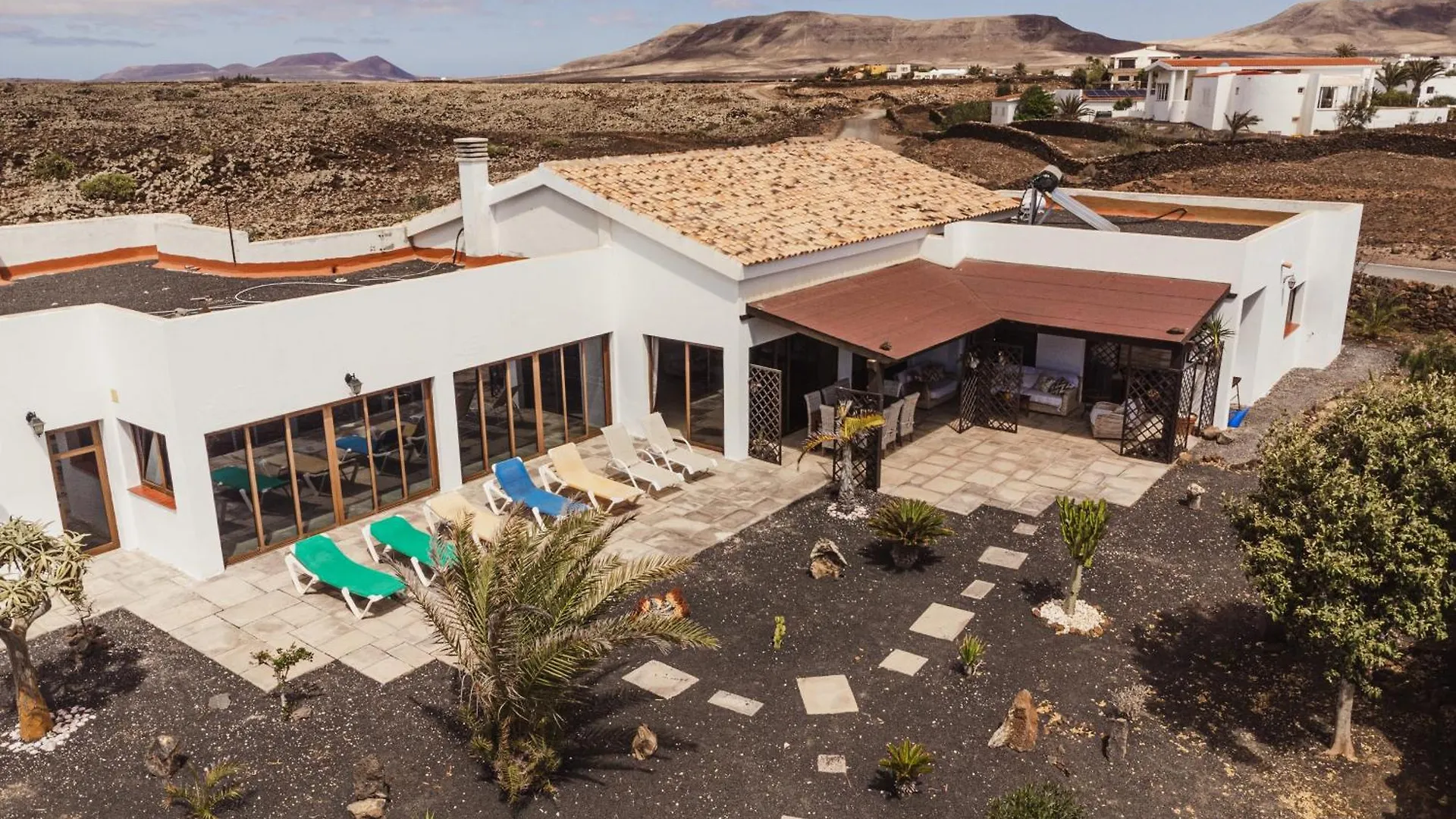 Villa Buena Vista With Heated Indoor Pool In El Roque Ла-Олива Испания